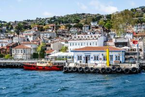 Ferry Up Bosphorus, Istanbul