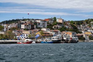 Ferry Up Bosphorus, Istanbul